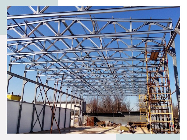 Строительство цехов в Куйбышев от 622 руб. под ключ