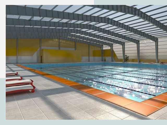 Строительство крытых бассейнов в Куйбышеве