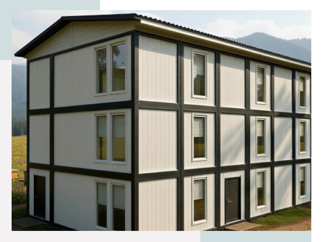 Модульные общежития в Куйбышеве