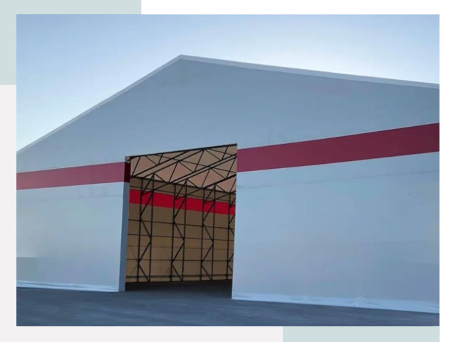 Быстровозводимые ангары в Куйбышеве