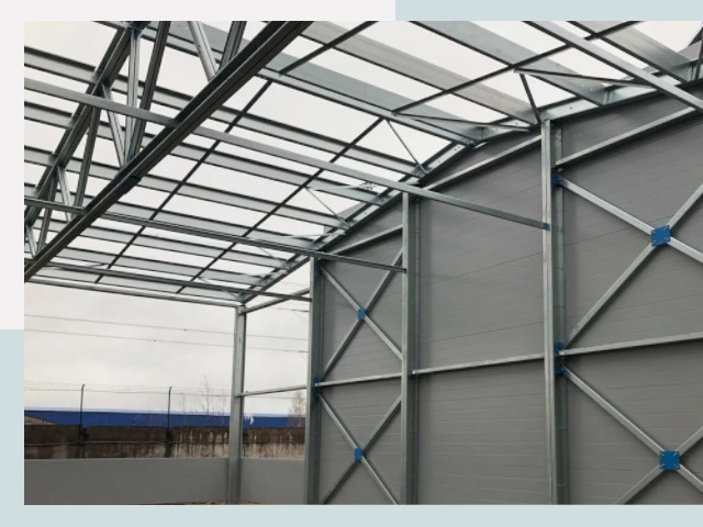 Каркасные ангары от СтальСтрой-Кбш по цене от 622 руб.