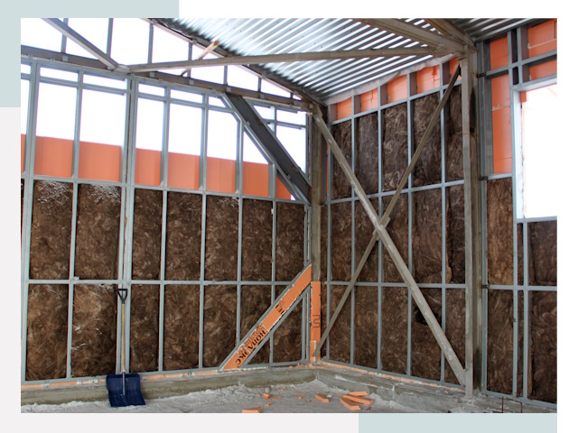 Утепленные ангары в Куйбышеве