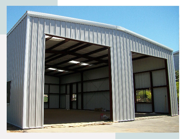 Легковозводимые ангары в Куйбышеве