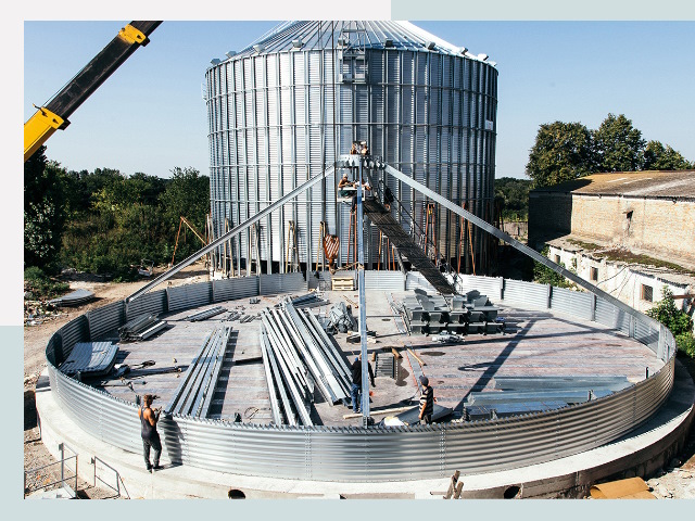 Силосы для зерна в Куйбышев от 622 руб. - Надёжное хранение