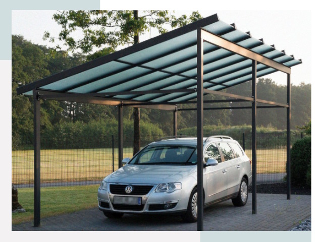 Навесы для автомобилей в Куйбышеве