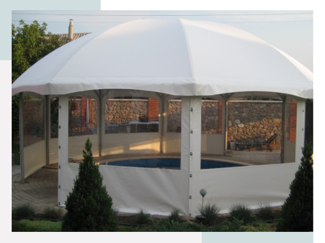 Тентовые павильоны в Куйбышеве