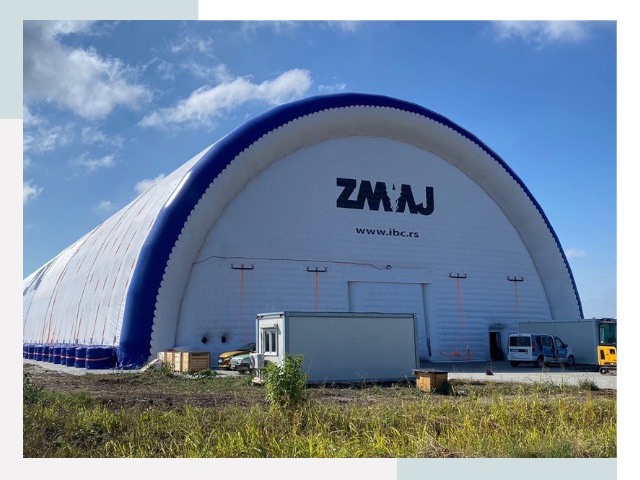 Брендирование ангаров в Куйбышеве