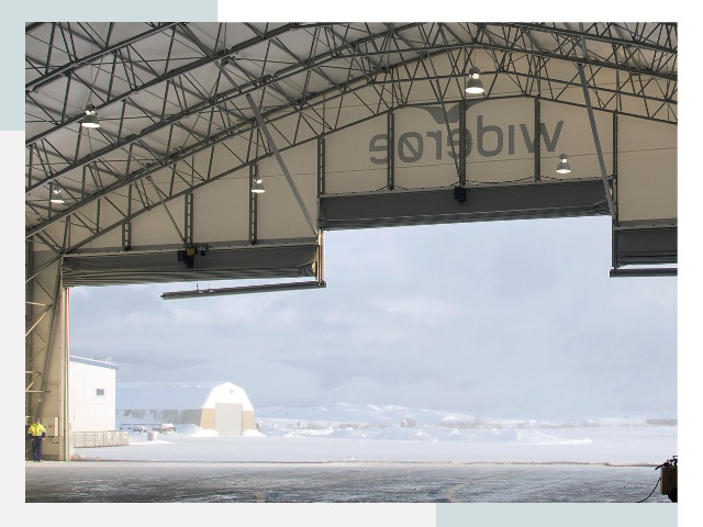 Ворота для ангаров в Куйбышеве