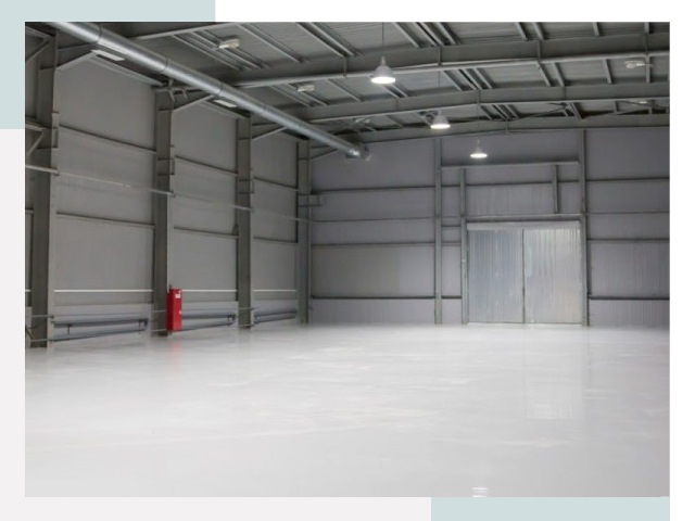 Полы для ангаров в Куйбышеве