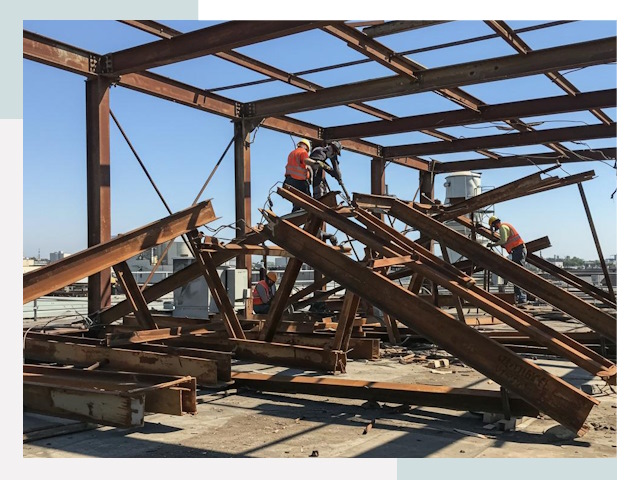 Демонтаж металлоконструкций в Куйбышеве от 622 руб.