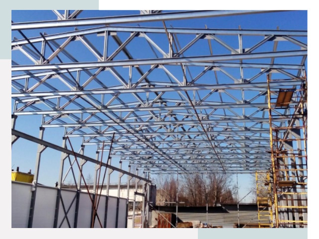 Металлокаркасы для складов в Куйбышеве