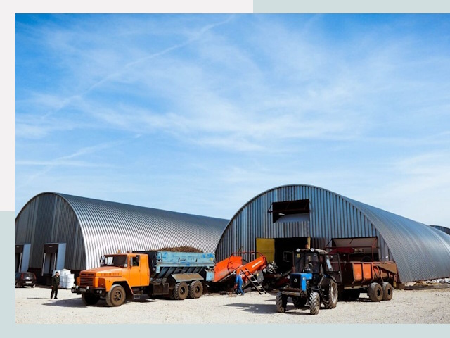 Ангары для спецтехники в Куйбышеве